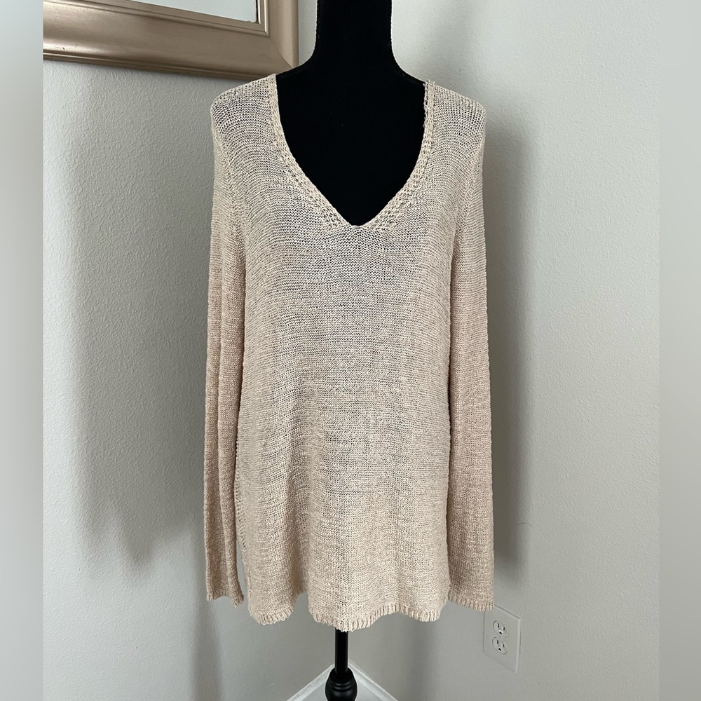 Nic + Zoe Loose Knit Pullover Sweater